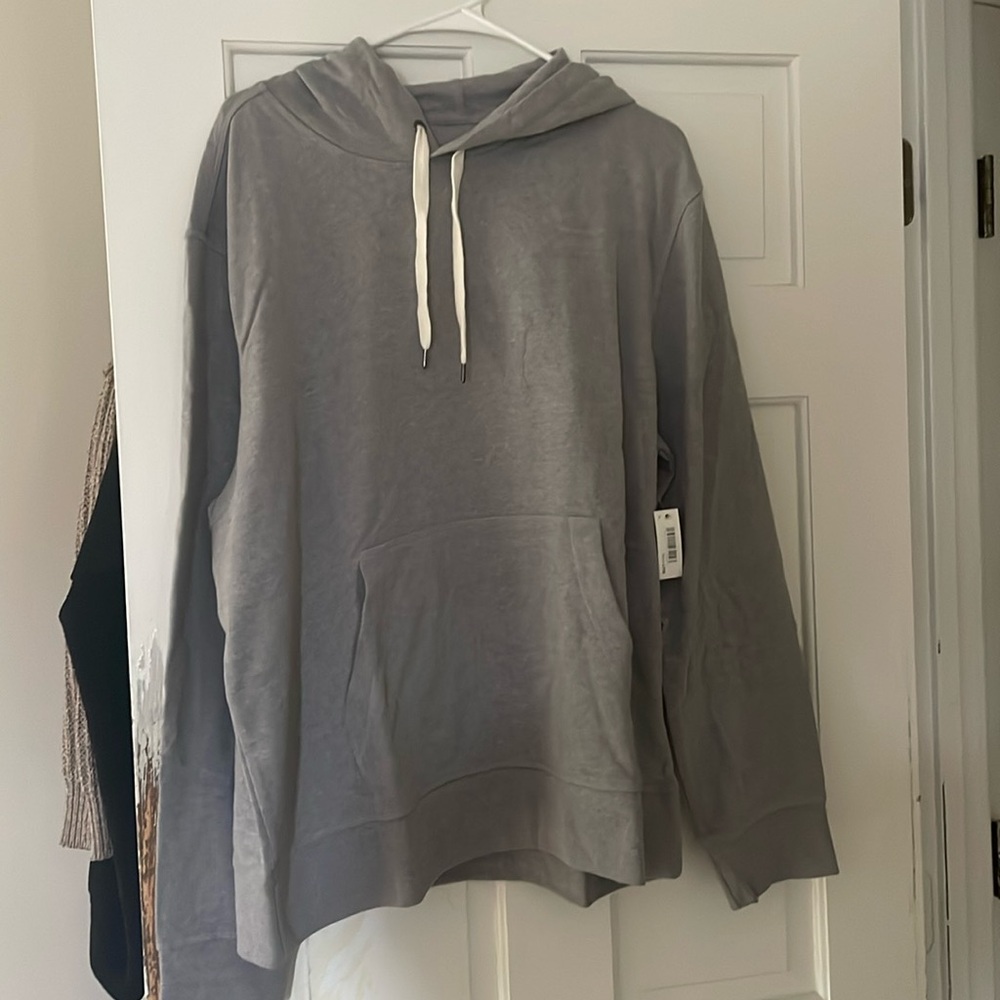 Men’s Grey Hoodie NWT XL Amazon Essentials